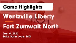 Wentzville Liberty  vs Fort Zumwalt North  Game Highlights - Jan. 4, 2022