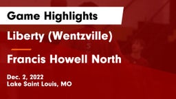 Liberty (Wentzville)  vs Francis Howell North  Game Highlights - Dec. 2, 2022