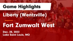 Liberty (Wentzville)  vs Fort Zumwalt West  Game Highlights - Dec. 28, 2022