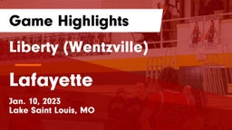 Liberty (Wentzville)  vs Lafayette  Game Highlights - Jan. 10, 2023