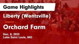 Liberty (Wentzville)  vs Orchard Farm  Game Highlights - Dec. 8, 2023