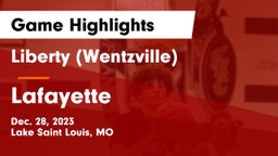 Liberty (Wentzville)  vs Lafayette  Game Highlights - Dec. 28, 2023