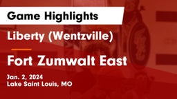 Liberty (Wentzville)  vs Fort Zumwalt East  Game Highlights - Jan. 2, 2024
