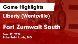 Liberty (Wentzville)  vs Fort Zumwalt South  Game Highlights - Jan. 12, 2024