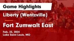 Liberty (Wentzville)  vs Fort Zumwalt East  Game Highlights - Feb. 23, 2024