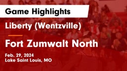 Liberty (Wentzville)  vs Fort Zumwalt North  Game Highlights - Feb. 29, 2024