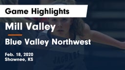 Mill Valley  vs Blue Valley Northwest  Game Highlights - Feb. 18, 2020