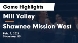 Mill Valley  vs Shawnee Mission West Game Highlights - Feb. 2, 2021