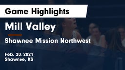 Mill Valley  vs Shawnee Mission Northwest  Game Highlights - Feb. 20, 2021