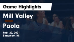 Mill Valley  vs Paola  Game Highlights - Feb. 22, 2021