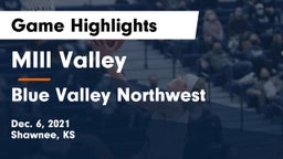 MIll Valley  vs Blue Valley Northwest  Game Highlights - Dec. 6, 2021