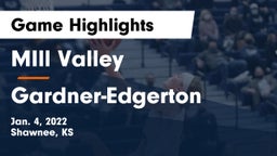 MIll Valley  vs Gardner-Edgerton  Game Highlights - Jan. 4, 2022
