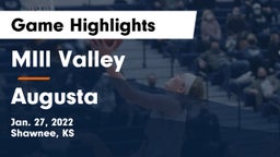 MIll Valley  vs Augusta Game Highlights - Jan. 27, 2022