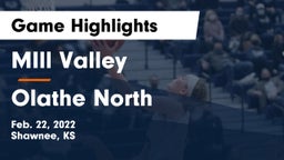 MIll Valley  vs Olathe North  Game Highlights - Feb. 22, 2022