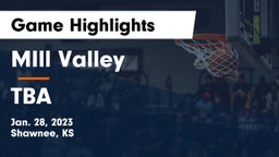 MIll Valley  vs TBA Game Highlights - Jan. 28, 2023