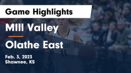 MIll Valley  vs Olathe East  Game Highlights - Feb. 3, 2023