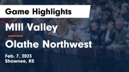 MIll Valley  vs Olathe Northwest  Game Highlights - Feb. 7, 2023