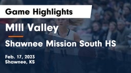 MIll Valley  vs Shawnee Mission South HS Game Highlights - Feb. 17, 2023