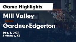 MIll Valley  vs Gardner-Edgerton  Game Highlights - Dec. 8, 2023