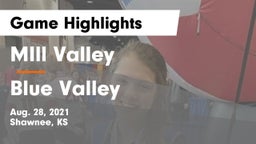 MIll Valley  vs Blue Valley  Game Highlights - Aug. 28, 2021