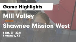MIll Valley  vs Shawnee Mission West Game Highlights - Sept. 23, 2021