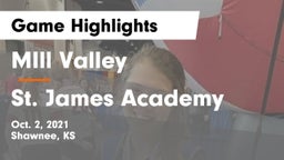MIll Valley  vs St. James Academy  Game Highlights - Oct. 2, 2021