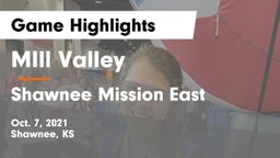 MIll Valley  vs Shawnee Mission East  Game Highlights - Oct. 7, 2021