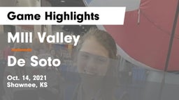MIll Valley  vs De Soto  Game Highlights - Oct. 14, 2021