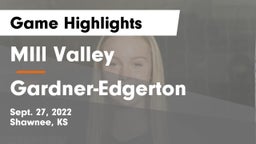 MIll Valley  vs Gardner-Edgerton  Game Highlights - Sept. 27, 2022