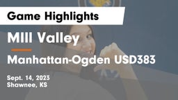 MIll Valley  vs Manhattan-Ogden USD383 Game Highlights - Sept. 14, 2023