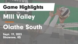MIll Valley  vs Olathe South  Game Highlights - Sept. 19, 2023