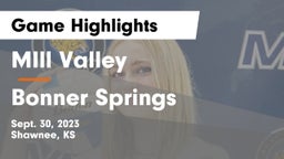MIll Valley  vs Bonner Springs  Game Highlights - Sept. 30, 2023