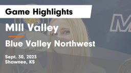 MIll Valley  vs Blue Valley Northwest  Game Highlights - Sept. 30, 2023