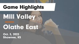 MIll Valley  vs Olathe East  Game Highlights - Oct. 3, 2023