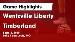 Wentzville Liberty  vs Timberland  Game Highlights - Sept. 3, 2020