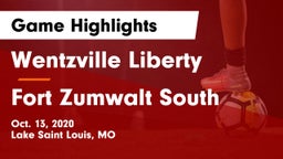 Wentzville Liberty  vs Fort Zumwalt South Game Highlights - Oct. 13, 2020