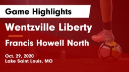 Wentzville Liberty  vs Francis Howell North  Game Highlights - Oct. 29, 2020