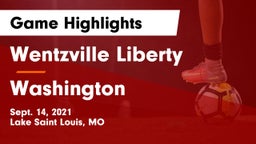 Wentzville Liberty  vs Washington  Game Highlights - Sept. 14, 2021