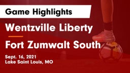 Wentzville Liberty  vs Fort Zumwalt South Game Highlights - Sept. 16, 2021