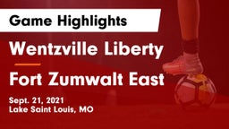 Wentzville Liberty  vs Fort Zumwalt East  Game Highlights - Sept. 21, 2021