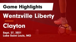 Wentzville Liberty  vs Clayton  Game Highlights - Sept. 27, 2021