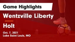 Wentzville Liberty  vs Holt  Game Highlights - Oct. 7, 2021