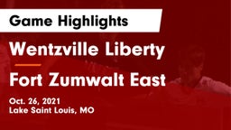 Wentzville Liberty  vs Fort Zumwalt East  Game Highlights - Oct. 26, 2021