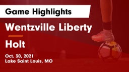 Wentzville Liberty  vs Holt  Game Highlights - Oct. 30, 2021
