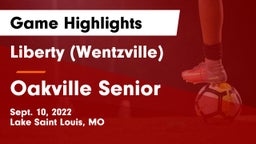Liberty (Wentzville)  vs Oakville Senior  Game Highlights - Sept. 10, 2022