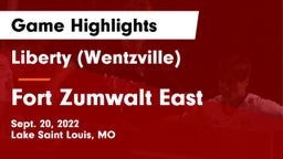 Liberty (Wentzville)  vs Fort Zumwalt East  Game Highlights - Sept. 20, 2022