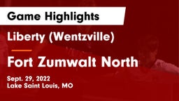 Liberty (Wentzville)  vs Fort Zumwalt North  Game Highlights - Sept. 29, 2022