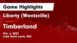 Liberty (Wentzville)  vs Timberland  Game Highlights - Oct. 6, 2022