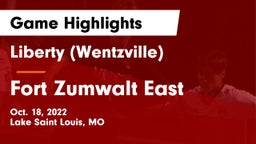 Liberty (Wentzville)  vs Fort Zumwalt East  Game Highlights - Oct. 18, 2022
