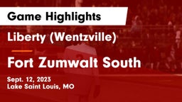 Liberty (Wentzville)  vs Fort Zumwalt South  Game Highlights - Sept. 12, 2023